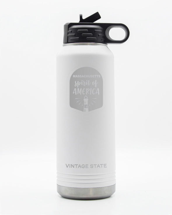 Massachusetts 32oz Insulated Bottle