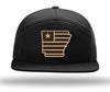 Arkansas 7 Panel Snapback