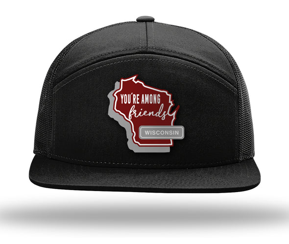 Wisconsin 7 Panel Snapback