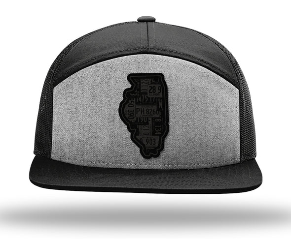 Illinois 7 Panel Snapback