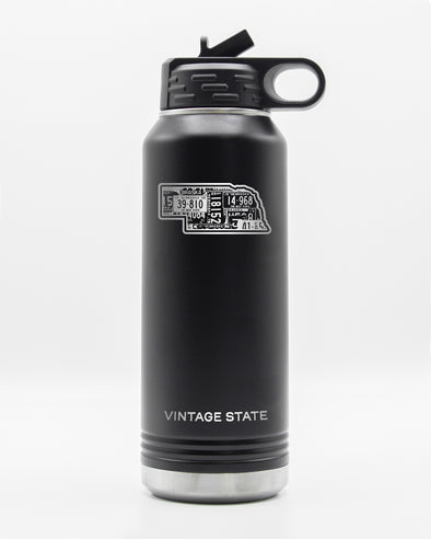 Nebraska 32oz Insulated Bottle